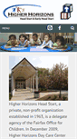Mobile Screenshot of higherhorizons.org